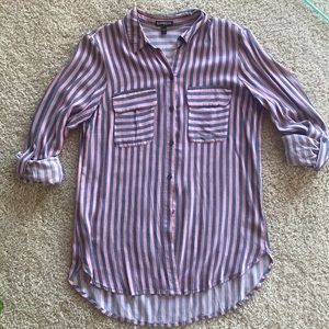 Express Striped Blouse